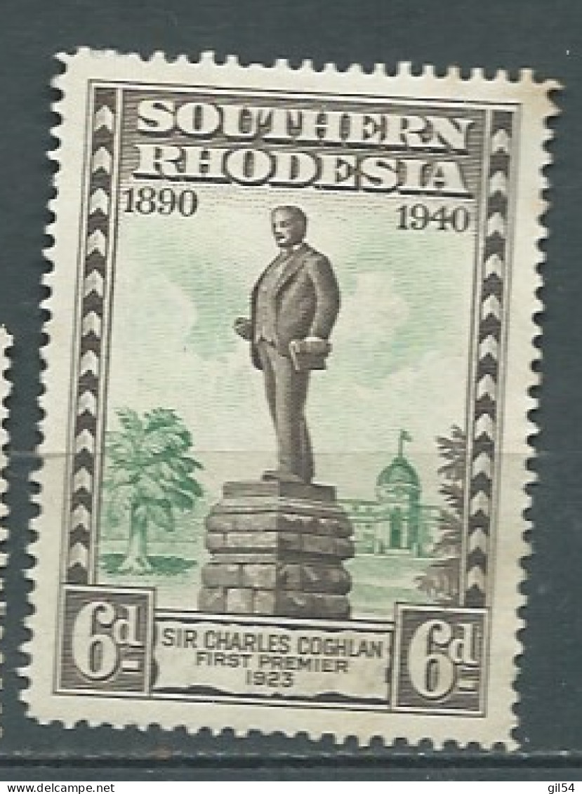 Rhodésie Du Sud  -- Yvert N° 60 *  - Pa 26005 - Southern Rhodesia (...-1964)