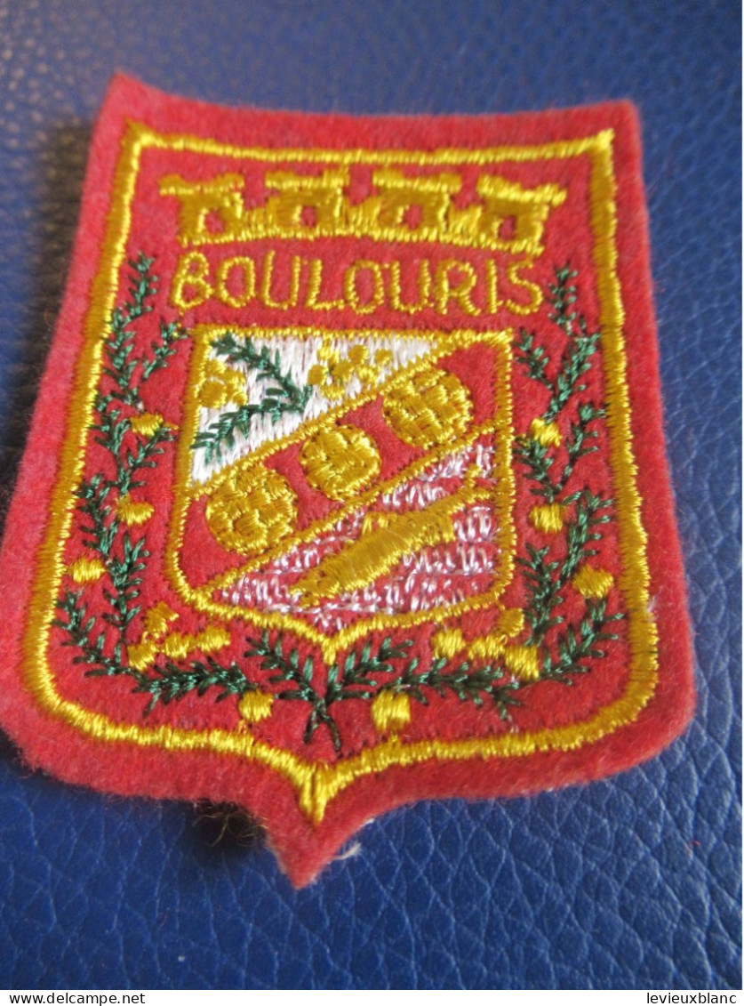 Ecusson Tissu Ancien /Boulouris/ Saint Raphaél / VAR / PACA /Vers 1970-1990        ET552 - Ecussons Tissu