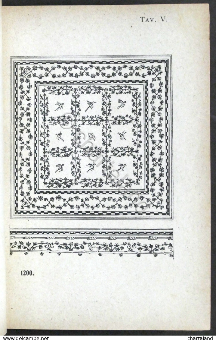 Manuale Hoepli - Damaso Frazzoni - Soffitti Decorativi - 1920 Ca. - Altri & Non Classificati