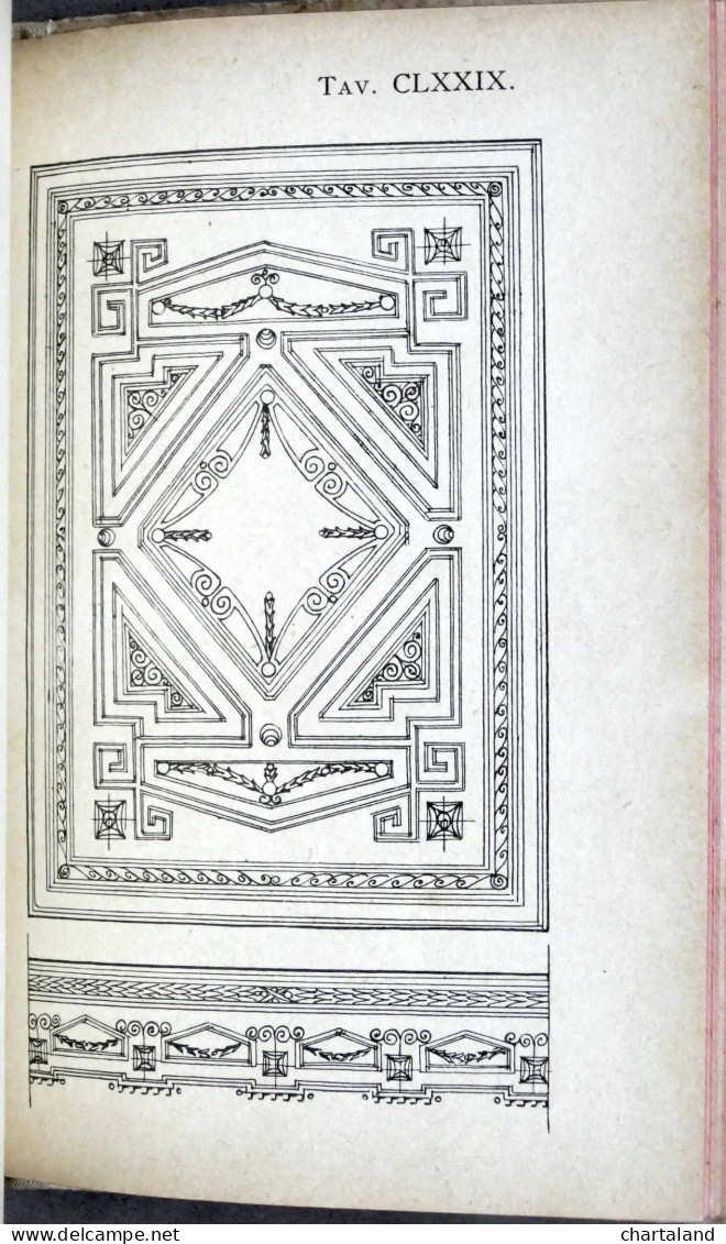 Manuale Hoepli - Damaso Frazzoni - Soffitti Decorativi - 1920 Ca. - Altri & Non Classificati