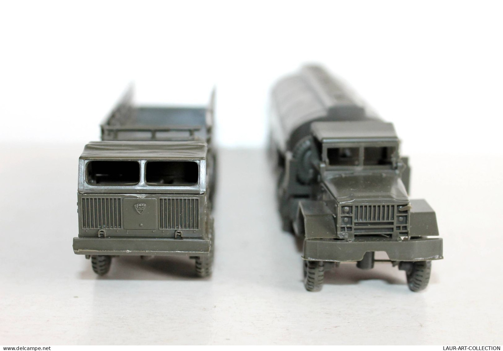 ROCO MINITANK HO Z-195 M52 CAMION CITERNE CARBURANT US + N°190 CAMION FAUN MILITAIRE - MODELE REDUIT MILITAIRE (1712.14) - Escala 1:87