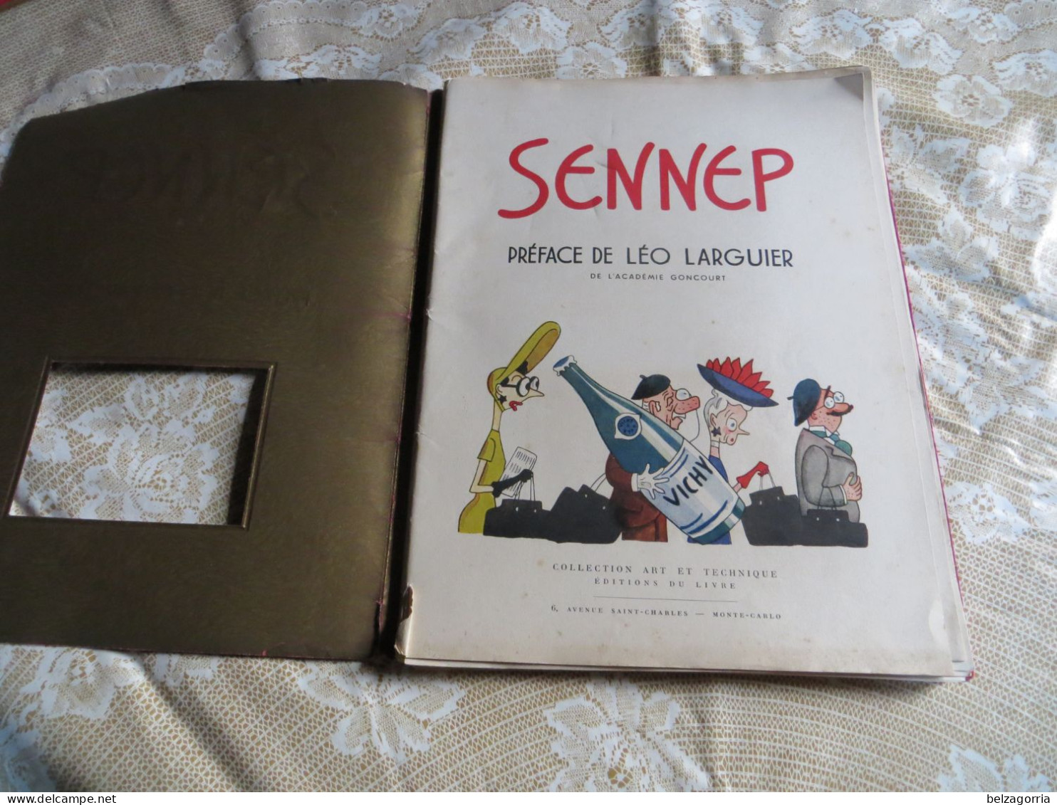 PORTOFOLIOS Du DESSINATEUR SENNEP -  PREFACE DE LEO LARGUIER 24.12.1943 - TOUTES LES PLANCHES SCANNEES - Portfolios