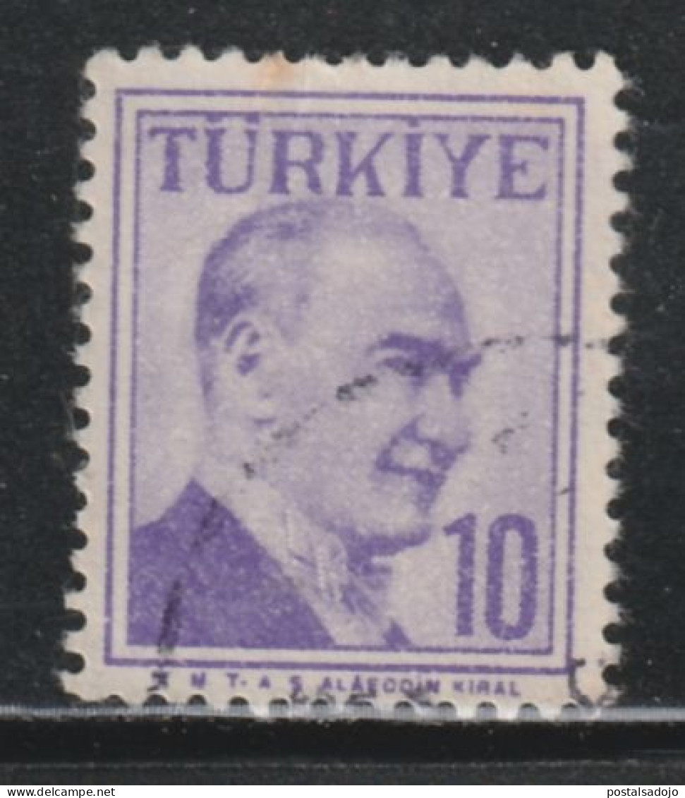 TURQUIE 890 // YVERT 1393 // 1957-58 - Gebruikt