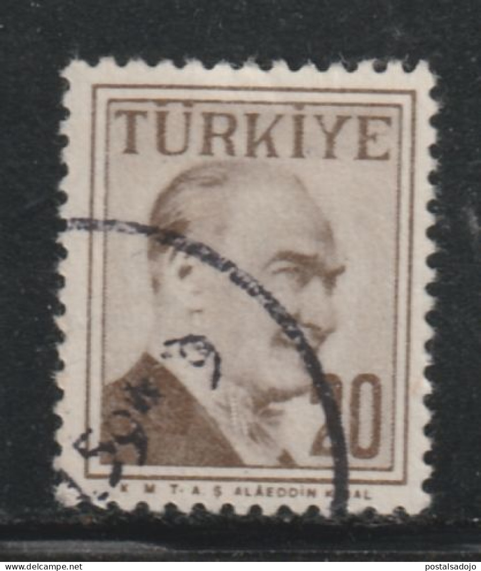 TURQUIE 892 // YVERT 1397 // 1957-58 - Used Stamps