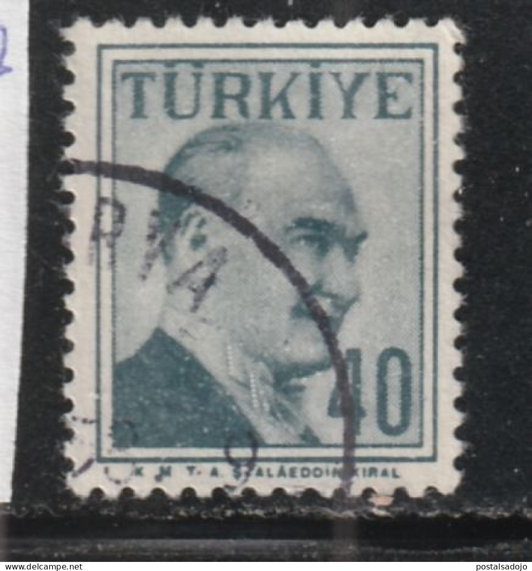 TURQUIE 893 // YVERT 1400 // 1957-58 - Usati