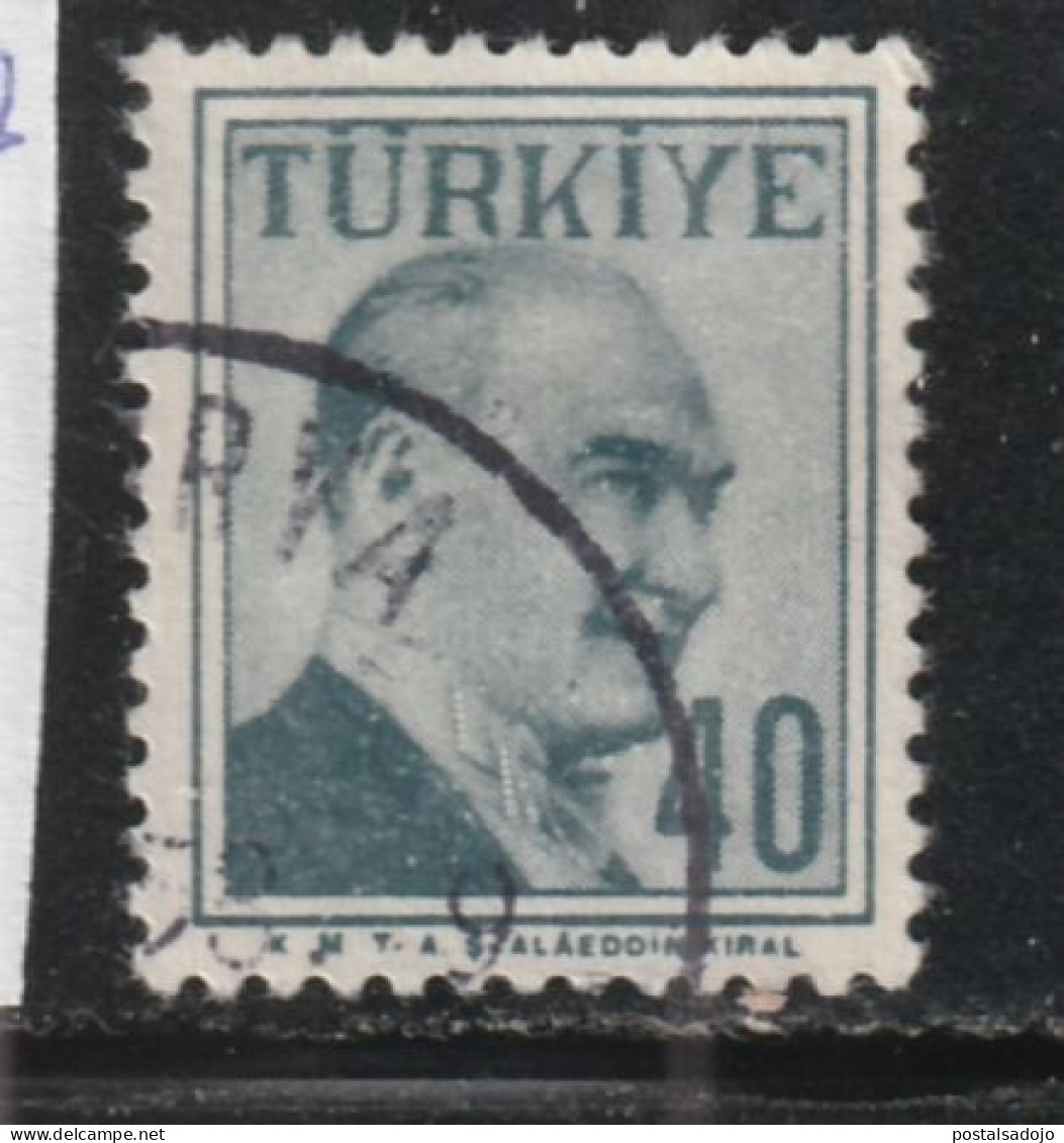 TURQUIE 893 // YVERT 1400 // 1957-58 - Used Stamps