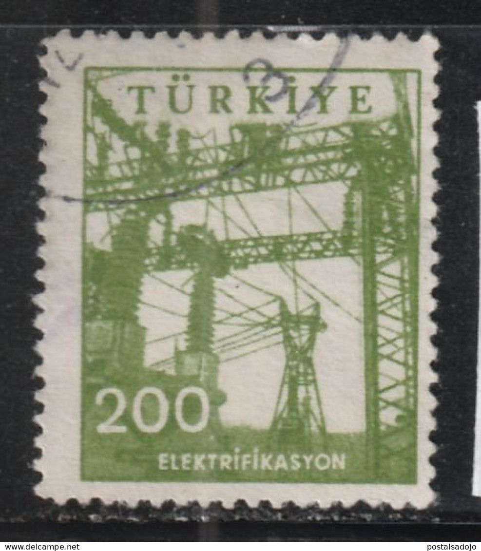 TURQUIE 897 // YVERT 1439 A // 1959-60 - Used Stamps