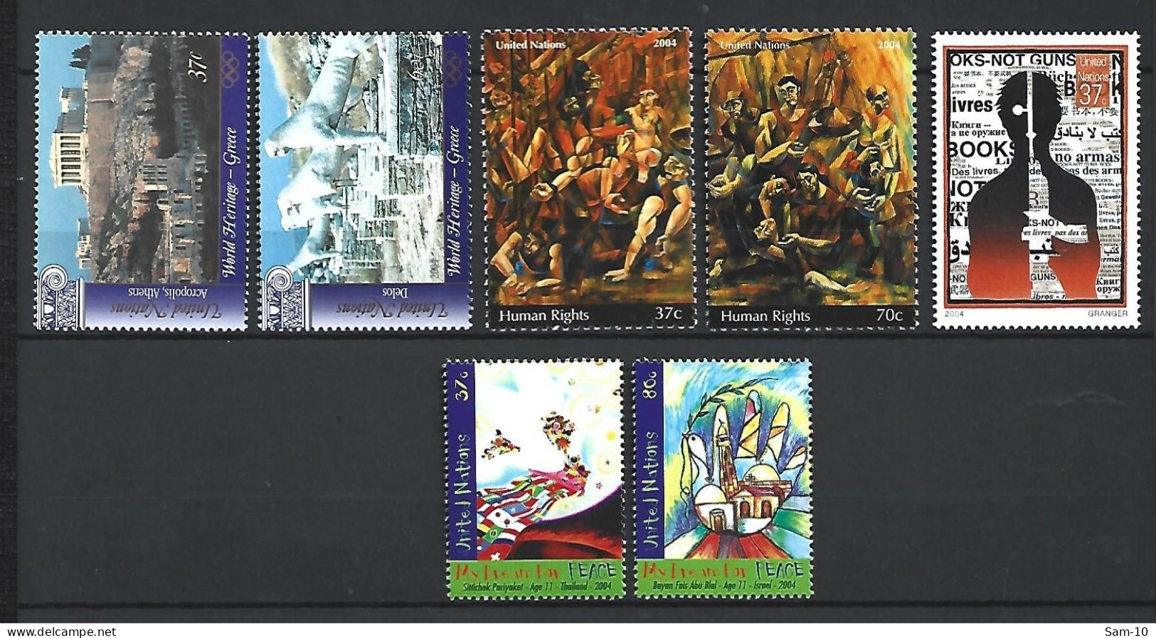 Timbre Nation Unies  New-york En Neuf ** N 940/941/947/948/949/950/951 - Unused Stamps