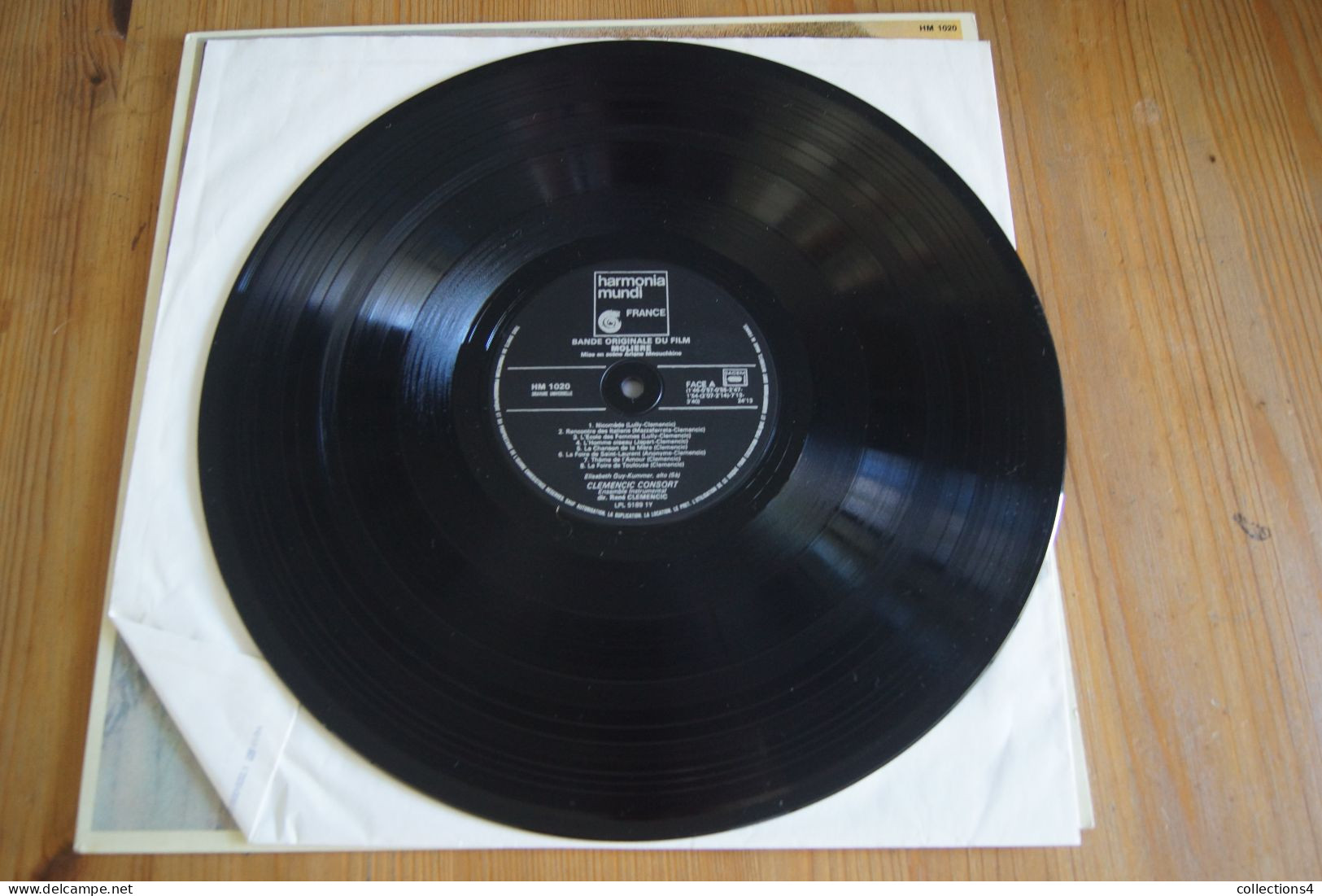 MOLIERE RENE CLEMENCIC LP BO DU FILM 1978 VALEUR+ - Soundtracks, Film Music