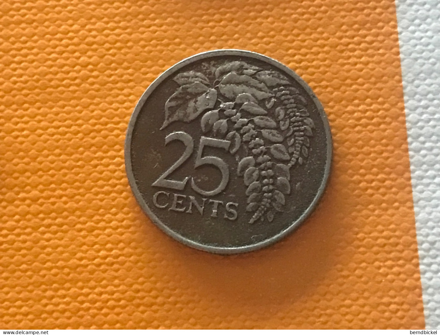 Münze Münzen Umlaufmünze Trinidad & Tobago 25 Cents 1980 - Trinidad Y Tobago