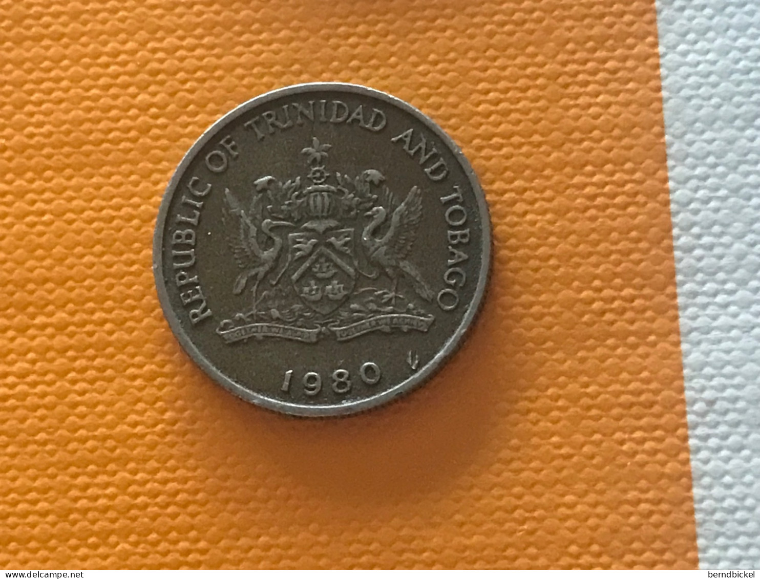 Münze Münzen Umlaufmünze Trinidad & Tobago 25 Cents 1980 - Trinité & Tobago