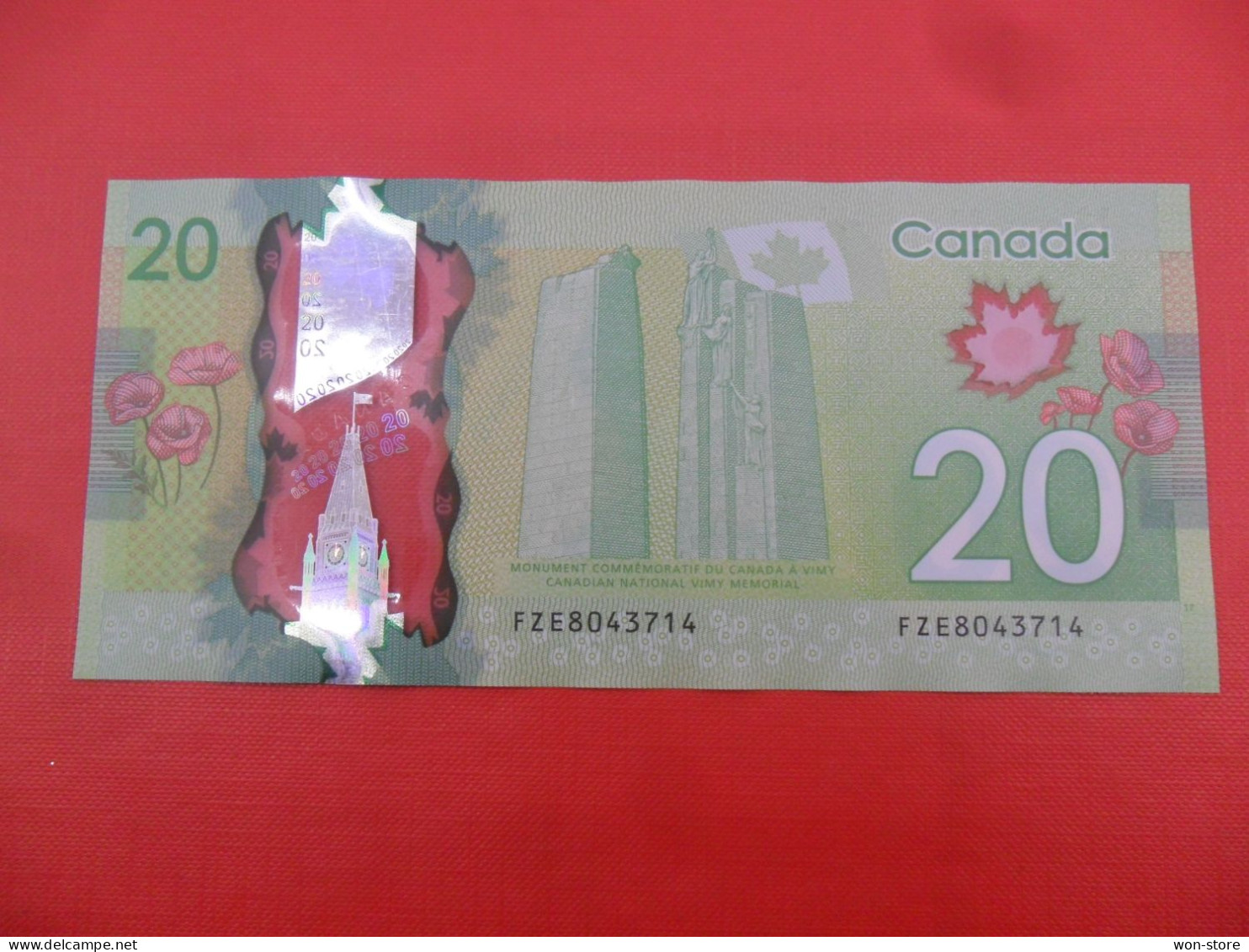 8832, 8834 Canada 20 Dollars 2012 - Canada