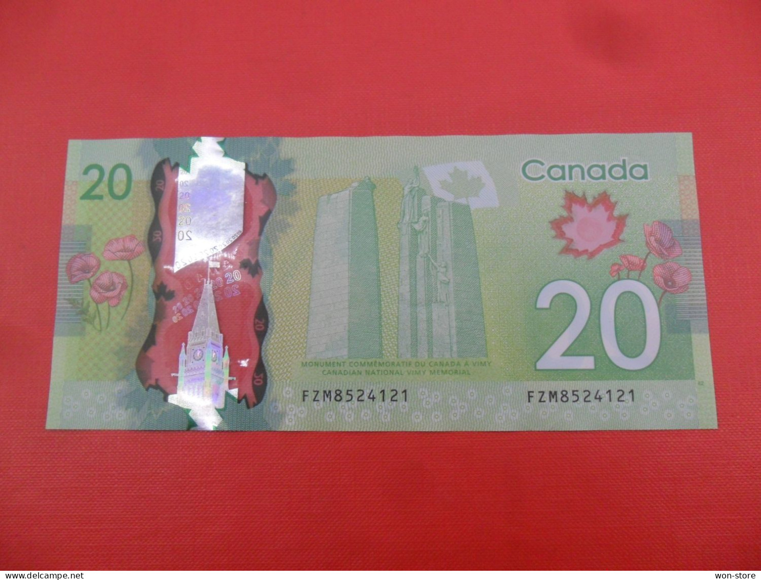 8832, 8834 Canada 20 Dollars 2012 - Canada