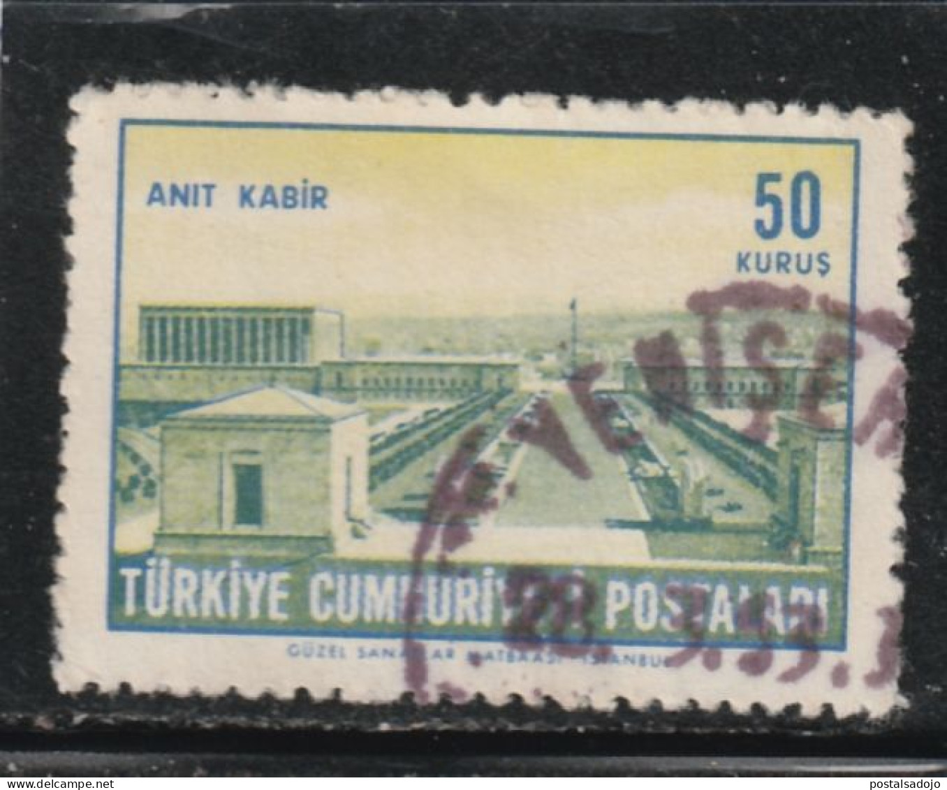 TURQUIE 900 // YVERT 1643  // 1963 - Used Stamps