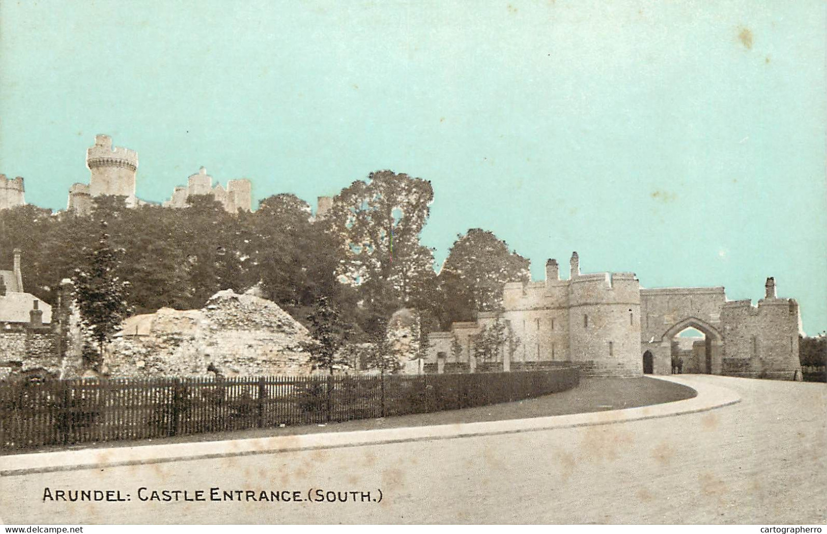 United Kingdom England Arundel Castle Entrance - Arundel