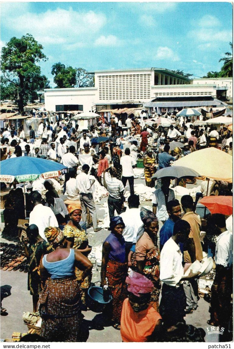 République Démocratique Du CONGO - KINSHASA - MARCHÉ CENTRAL - R/V - Kinshasa - Léopoldville