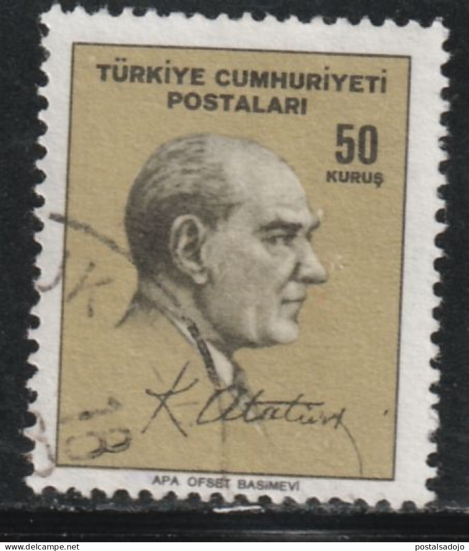 TURQUIE 907 // YVERT 1753  // 1965 - Gebruikt