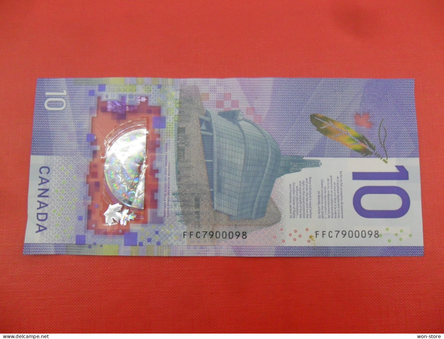 8833 - Canada 10 Dollars 2018 - Canada