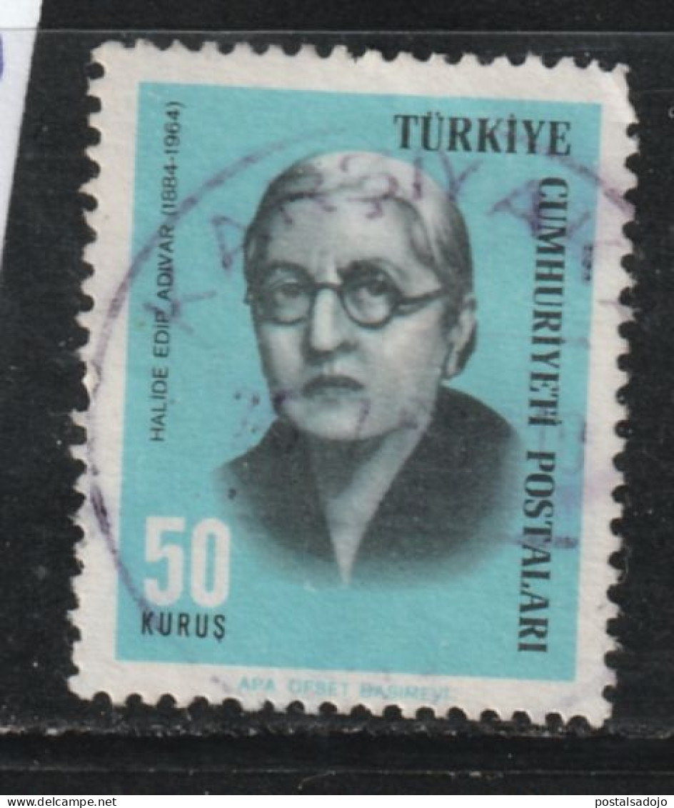 TURQUIE 911 // YVERT 1763  // 1965-66 - Used Stamps