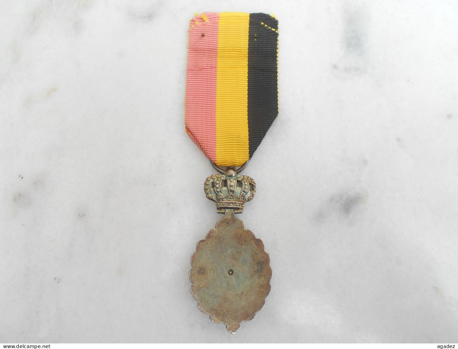 Ancienne Médaille Belge Décoration  Habileté Moralité - Professionals / Firms