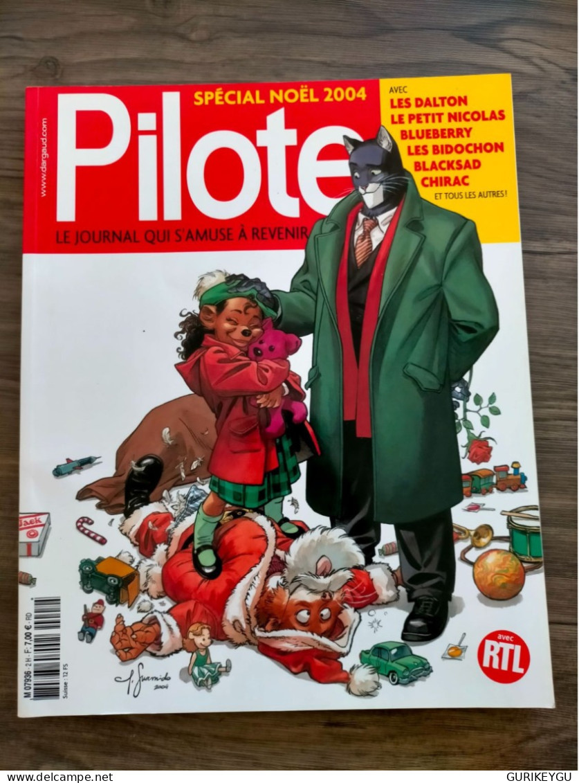 PILOTE SPECIAL NOEL 2004 LES DALTON BLUEBERRY IZNOGOUD RANTANPLAN GOSCINNY Sempé Le Petit Nicolas LUCKY LUKE - Spirou Et Fantasio