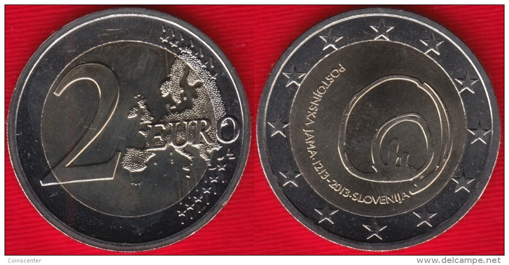 Slovenia 2 Euro 2013 "Postojna Cave" UNC - Slovenië