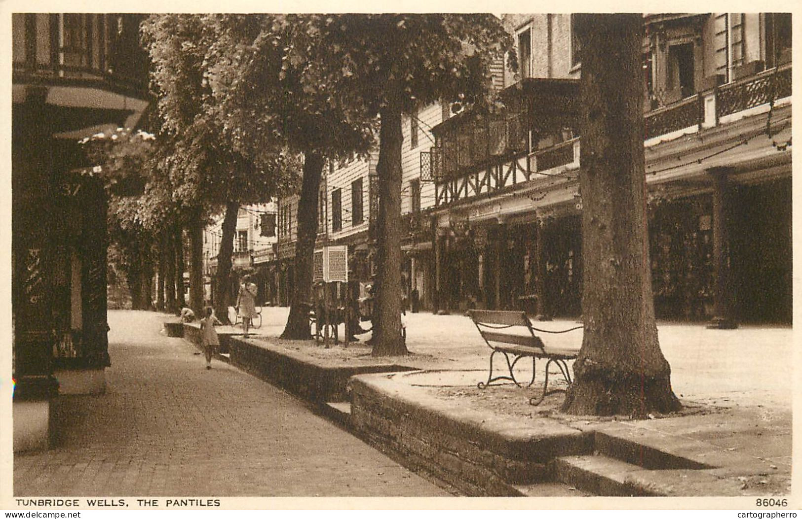 United Kingdom England Kent > Tunbridge Wells The Pantiles - Tunbridge Wells