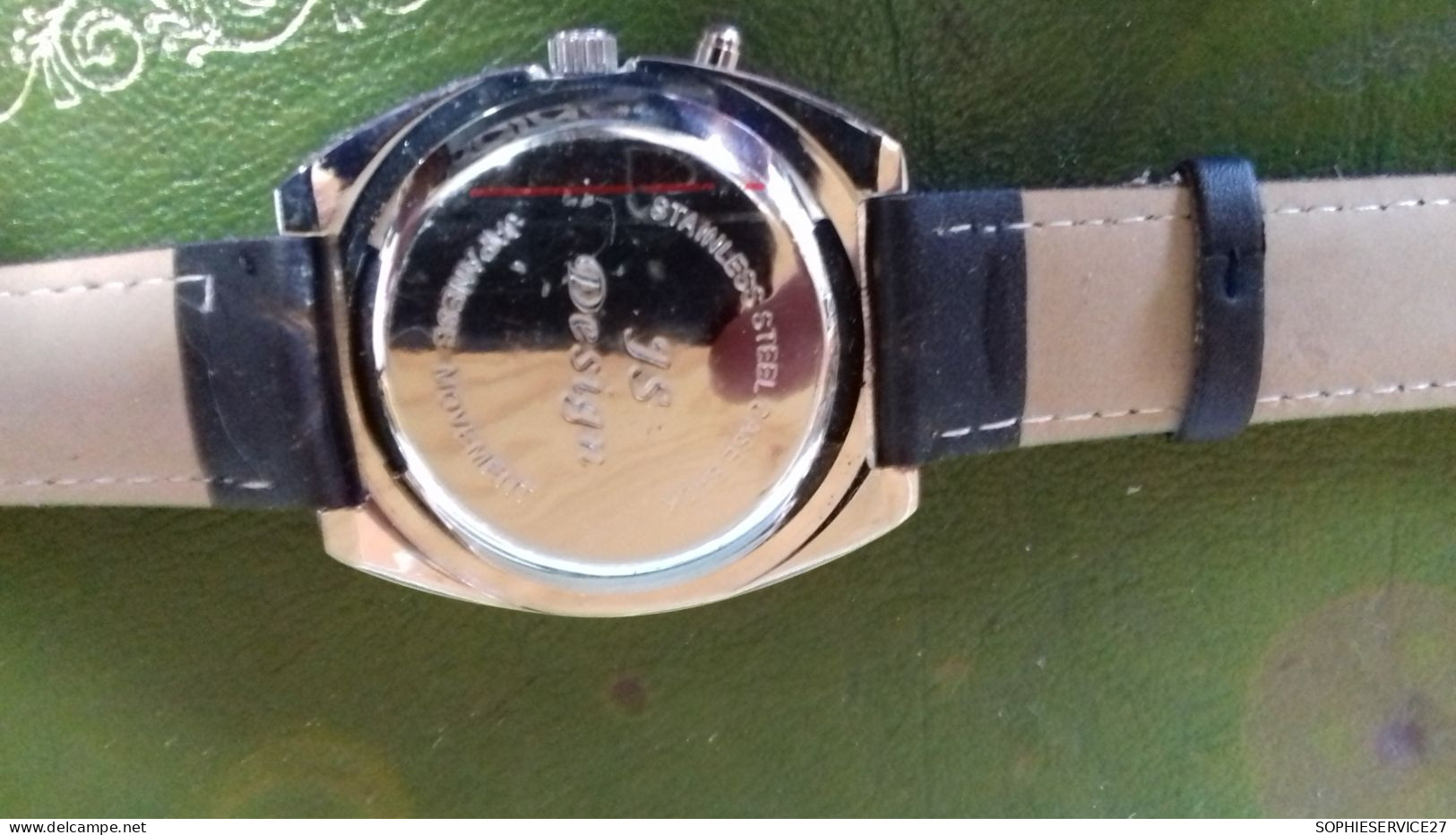 B5 / MONTRE JS DESIGNE QUARTZ MOUVEMENT JAPONAIS COMME NEUVE - Horloge: Modern