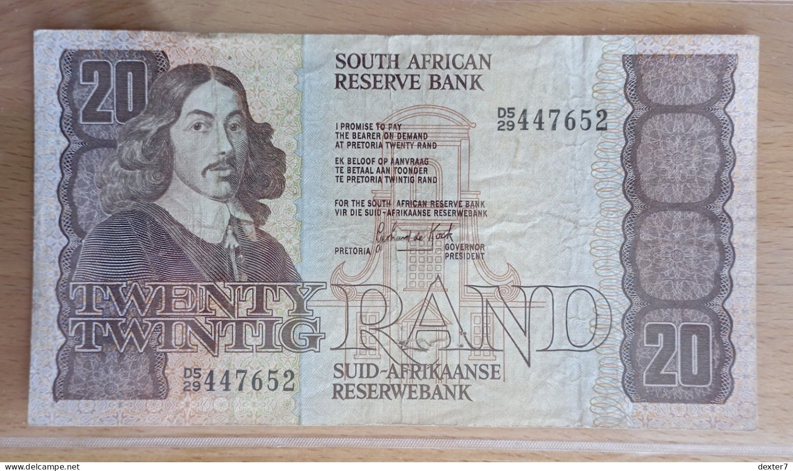 SudAfrica 20 Rand 1978-1990 VF - Afrique Du Sud