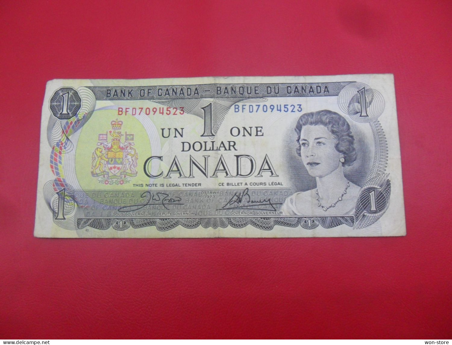 7116, 9491 - Canada 1 Dollar 1973/1989 - P-85c - Kanada