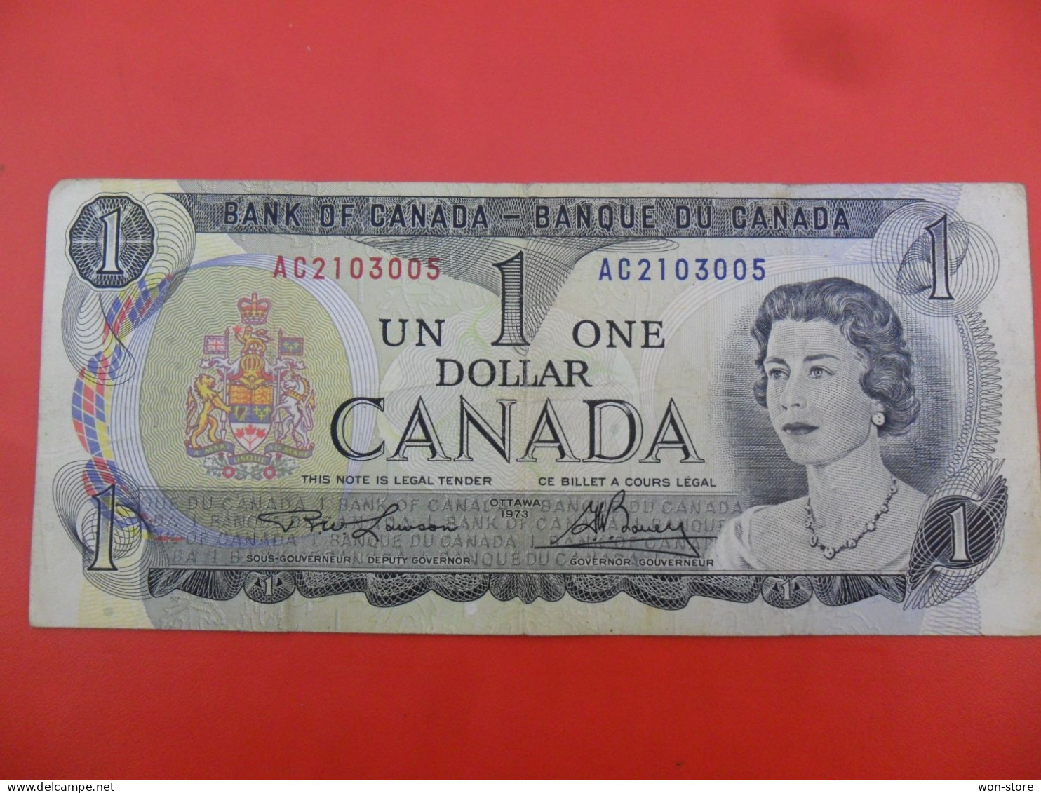 8361 - Canada 1 Dollar 1973 - P-85a.1 - Kanada