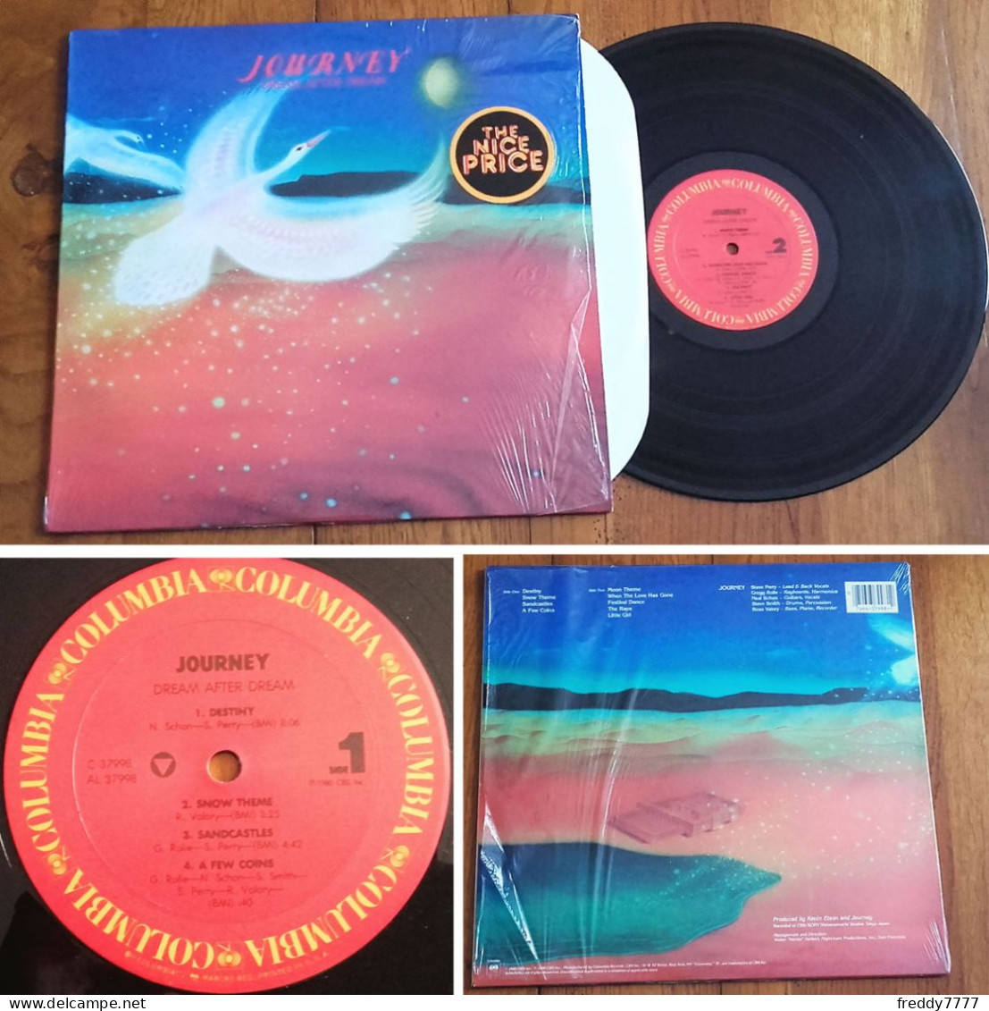 RARE U.S LP 33t RPM (12") JOURNEY «Dream, After Dream» (1980) - Musique De Films