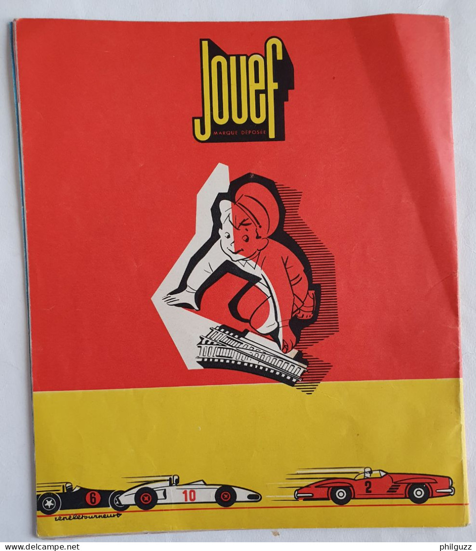 CATALOGUE AVEC TARIF JOUEF TRAINS HO ET CIRCUITS ROUTIER 1964 - French