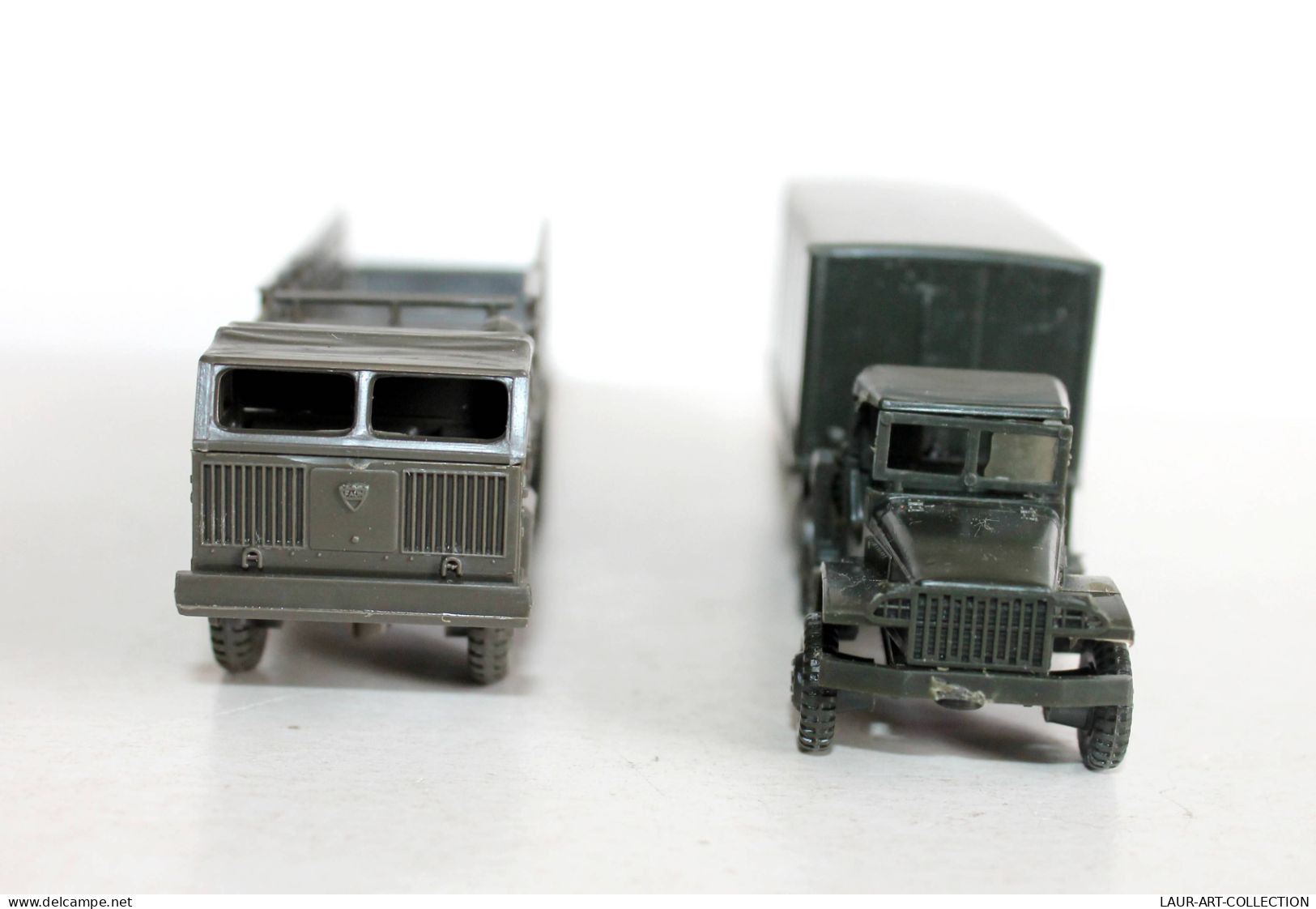 ROCO MINITANKS HO - Z-167 CAMION PORTE CONTAINER + N°190 CAMION FAUN - MODELE REDUIT MILITAIRE (1712.18.2) - Scala 1:87