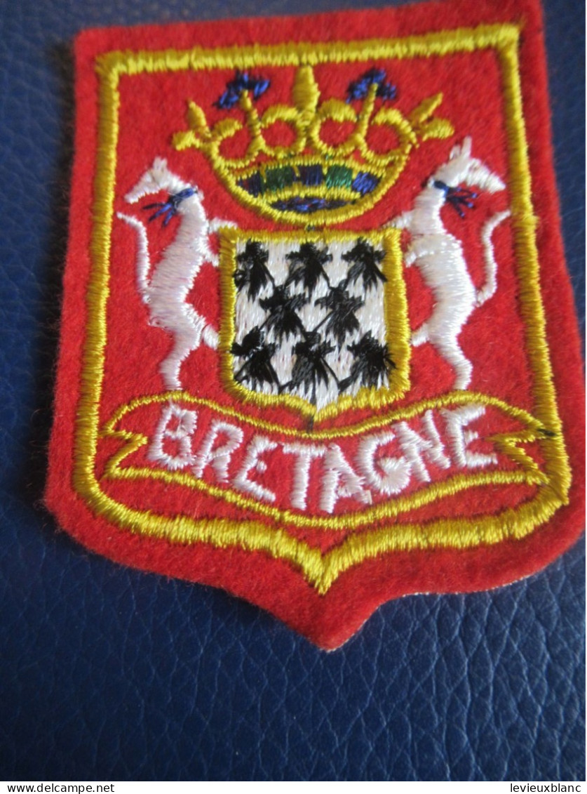 Ecusson Tissu Ancien/ France / BRETAGNE/ Côte D'Armor, Finistère, Ille Et Vilaine, Morbihan / Vers 1970-1990       ET550 - Stoffabzeichen