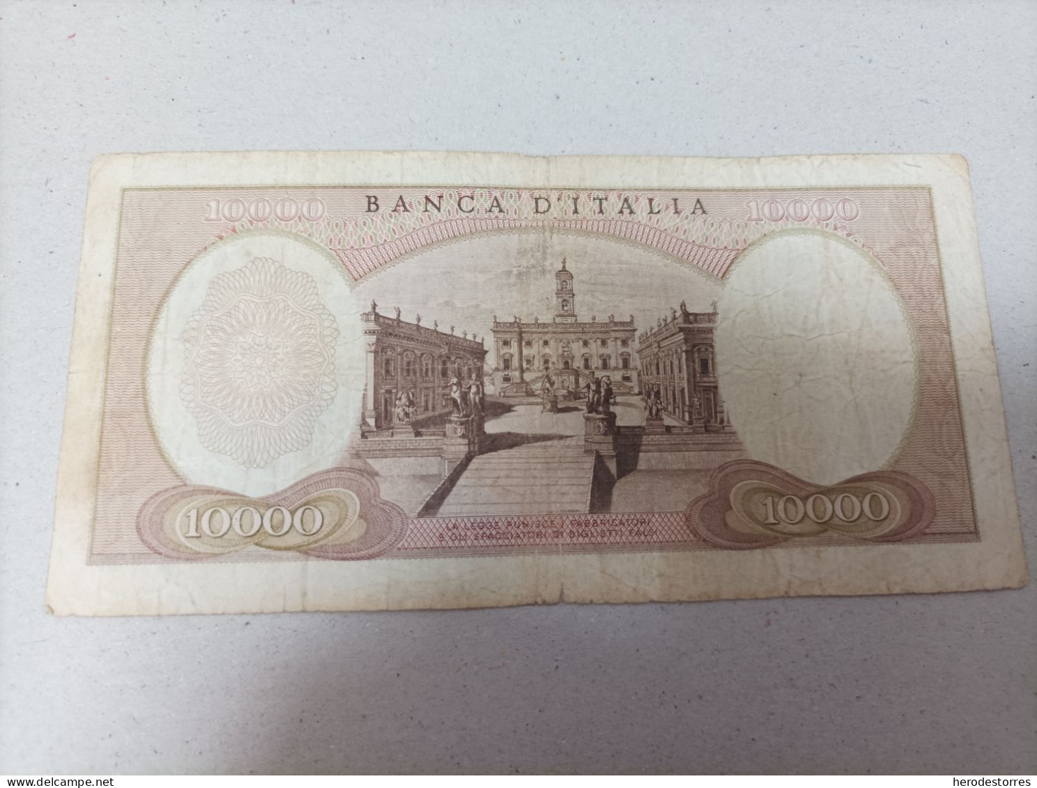 Billete De Italia De 10000 Liras, Año 1966 - 10.000 Lire