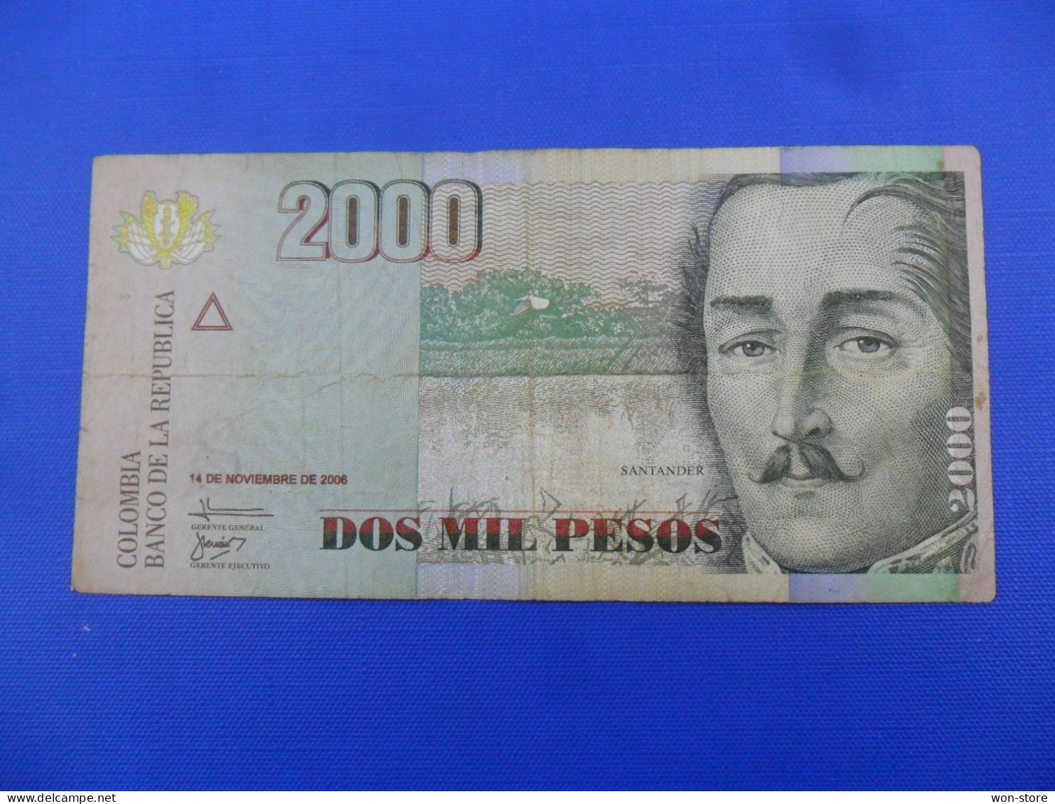 8829 - Colombia 2,000 Pesos 2006 - Colombia