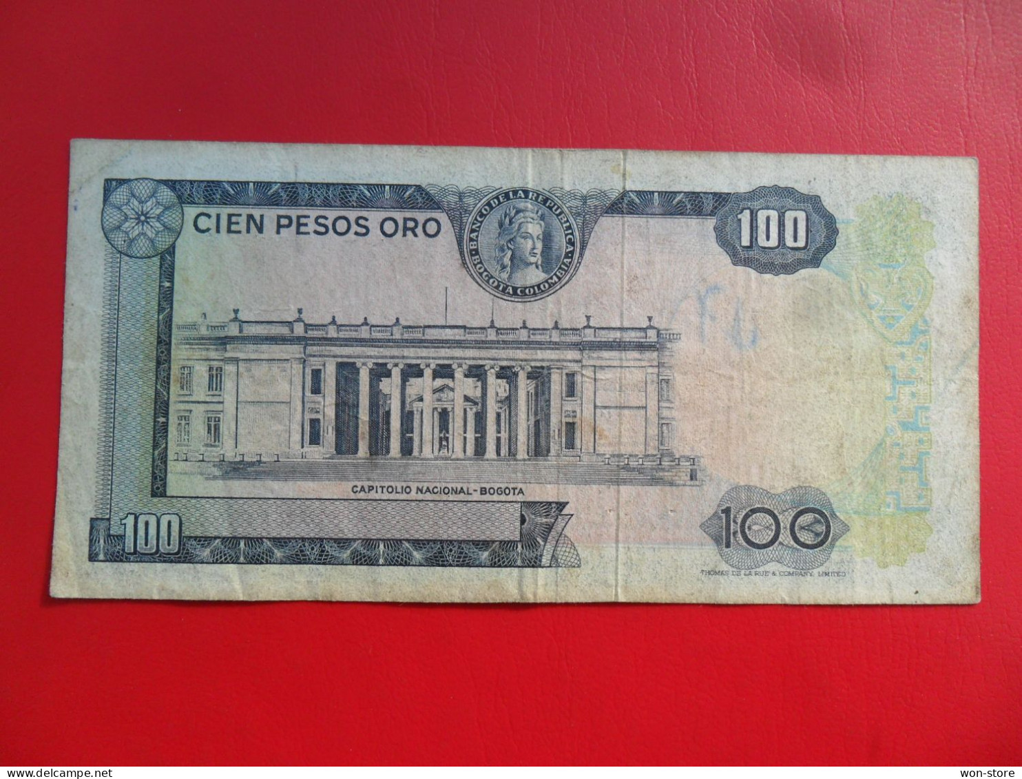 2688 - Colombia 100 Pesos Oro 1971 - Kolumbien