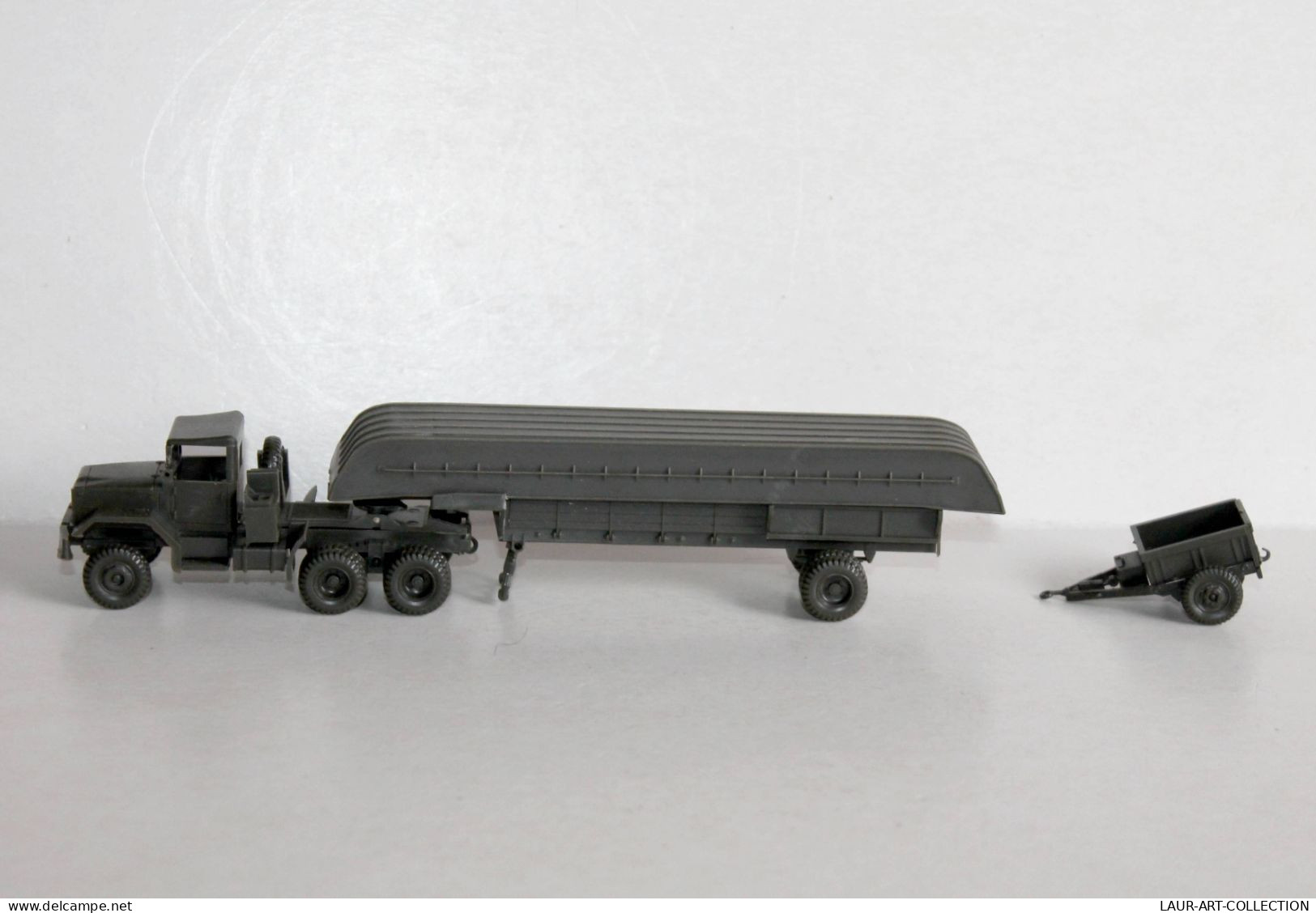 ROCO MINITANKS Z-287 REMORQUE MUNITION + Z-196 CAMION BARGE TRANSPORT US + Z-197 - MODELE REDUIT MILITAIRE (1712.20) - Schaal 1:87