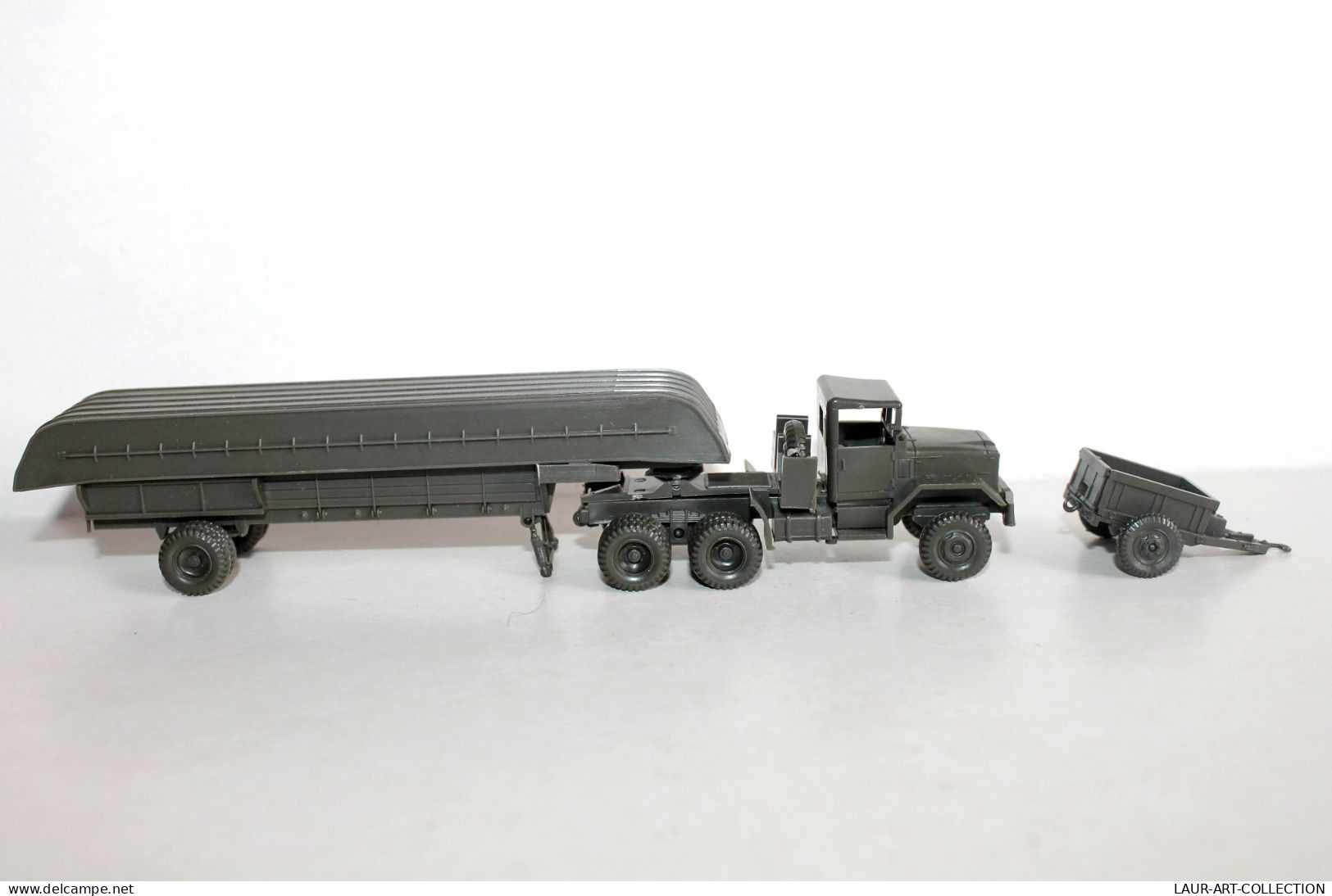 ROCO MINITANKS Z-287 REMORQUE MUNITION + Z-196 CAMION BARGE TRANSPORT US + Z-197 - MODELE REDUIT MILITAIRE (1712.20) - Massstab 1:87