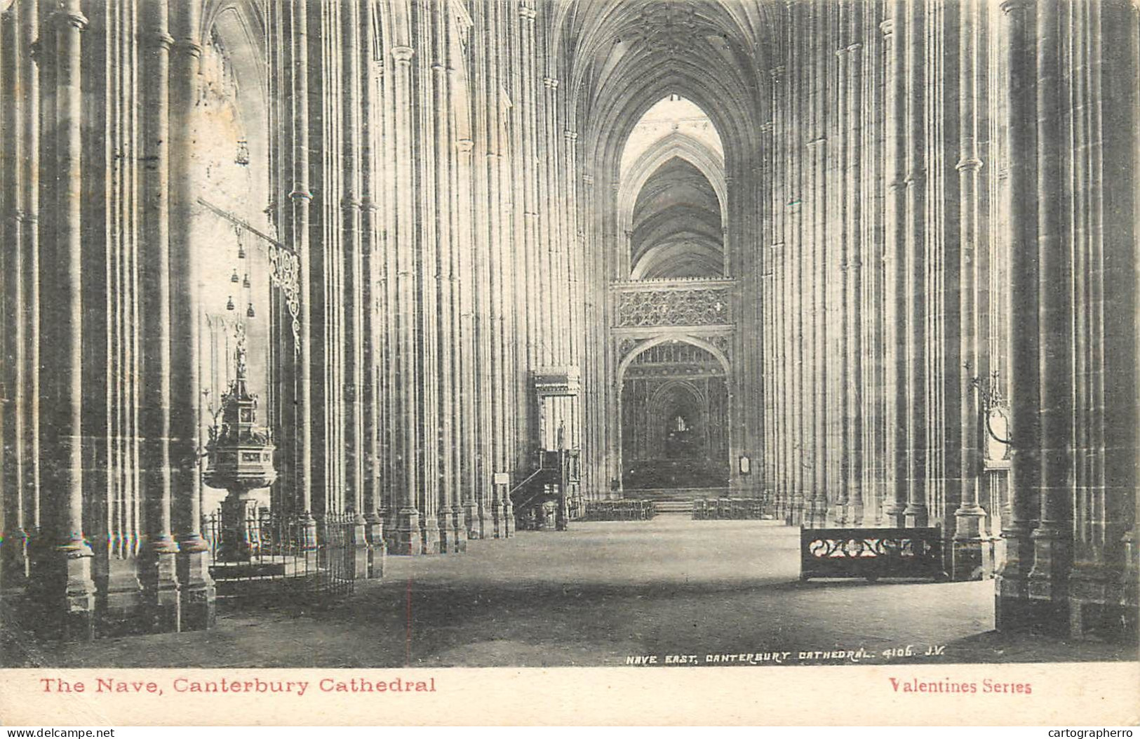 United Kingdom England London Canterbury Cathedral The Nave - Canterbury