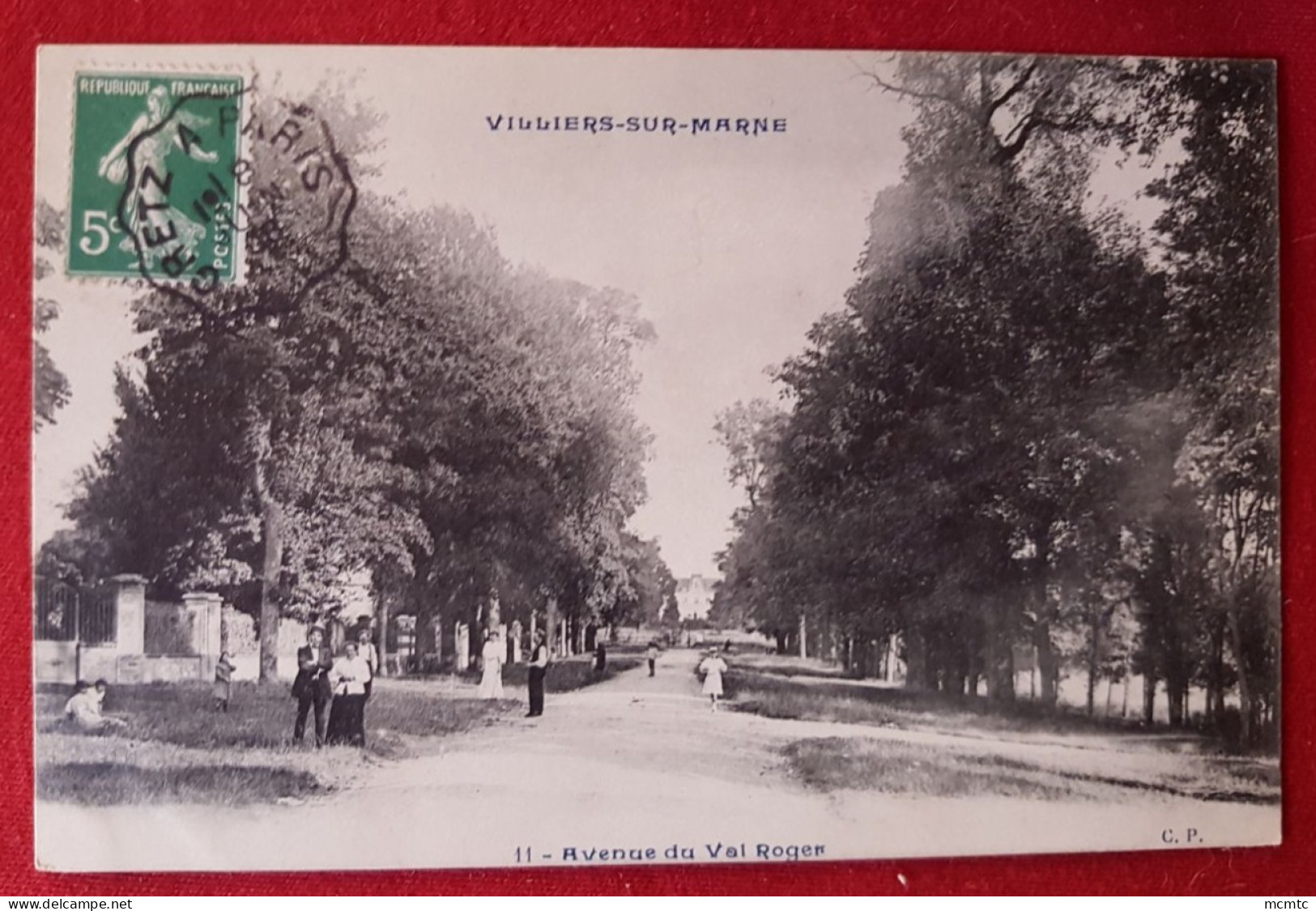 CPA  - Villiers Sur Marne - Avenue Du Val Roger - Villiers Sur Marne