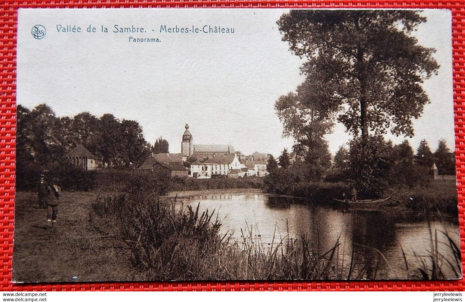 MERBES-le-CHÄTEAU  -  Panorama  - Vallée De La Sambre - Merbes-le-Château