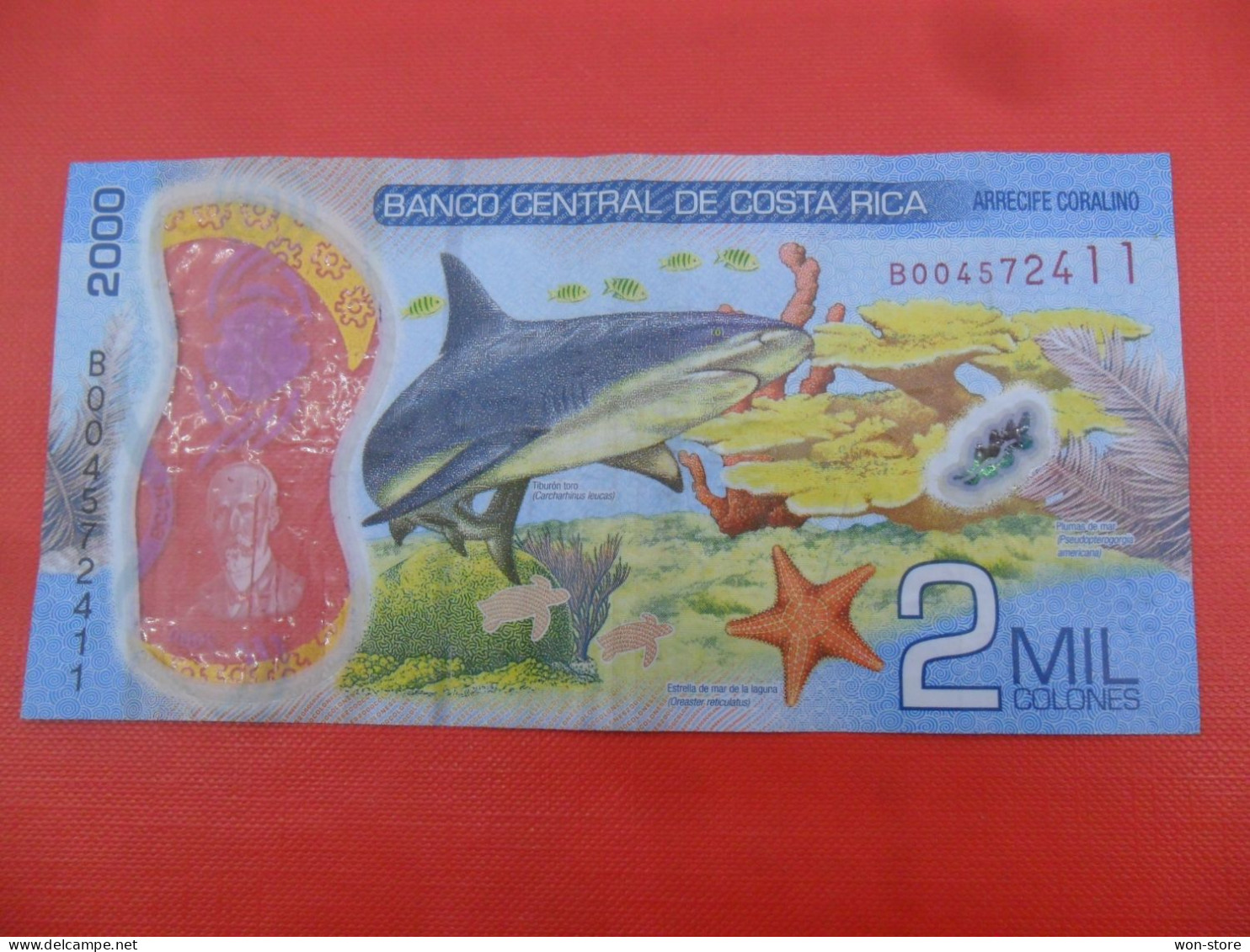 8838 - Costa Rica 2,000 Colones 2018 - Costa Rica