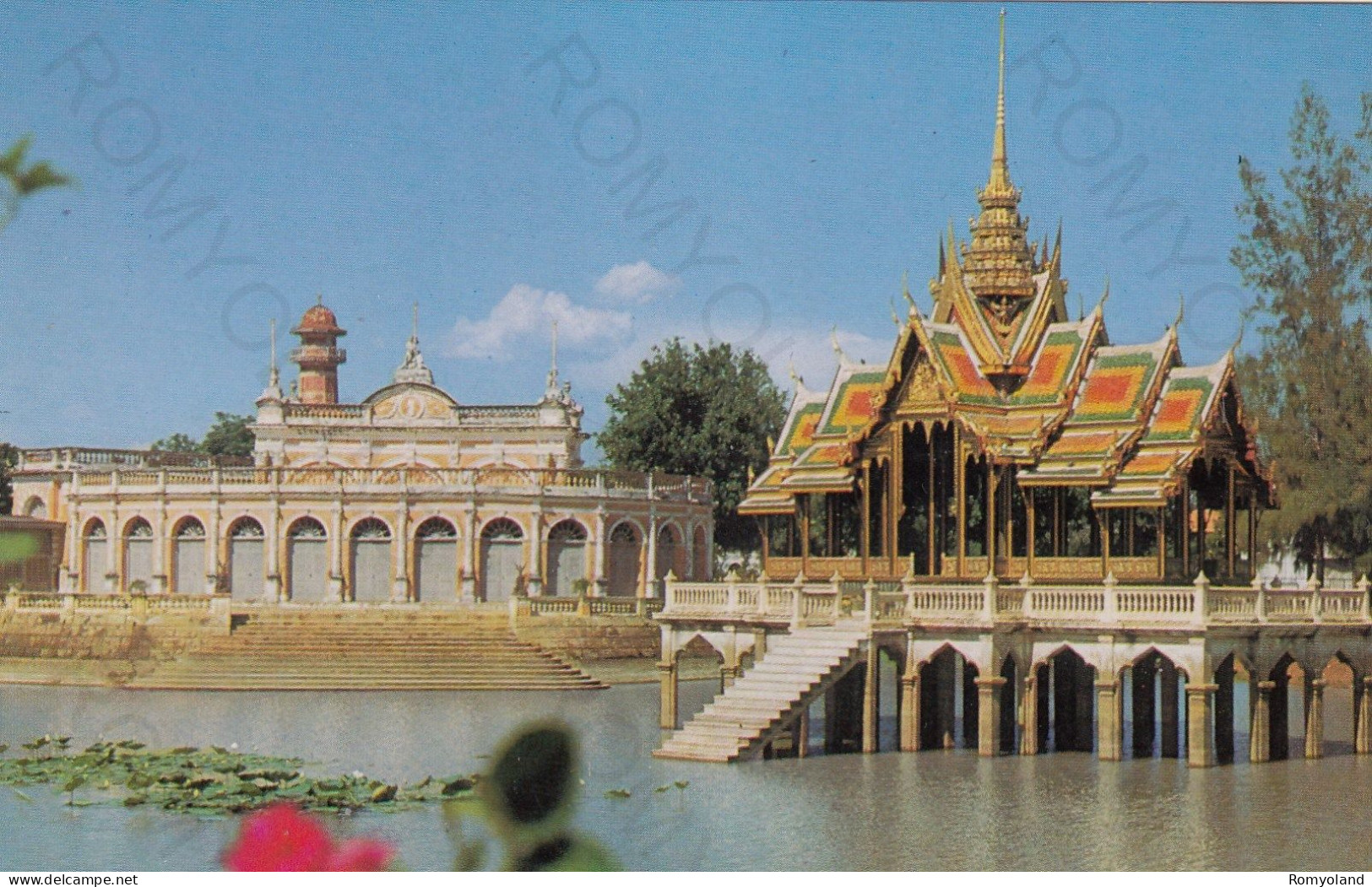 CARTOLINA  TAILANDIA-BANG-PA-IN (FORMER KING'S SUMMER PALACE)-NON VIAGGIATA - Thaïlande