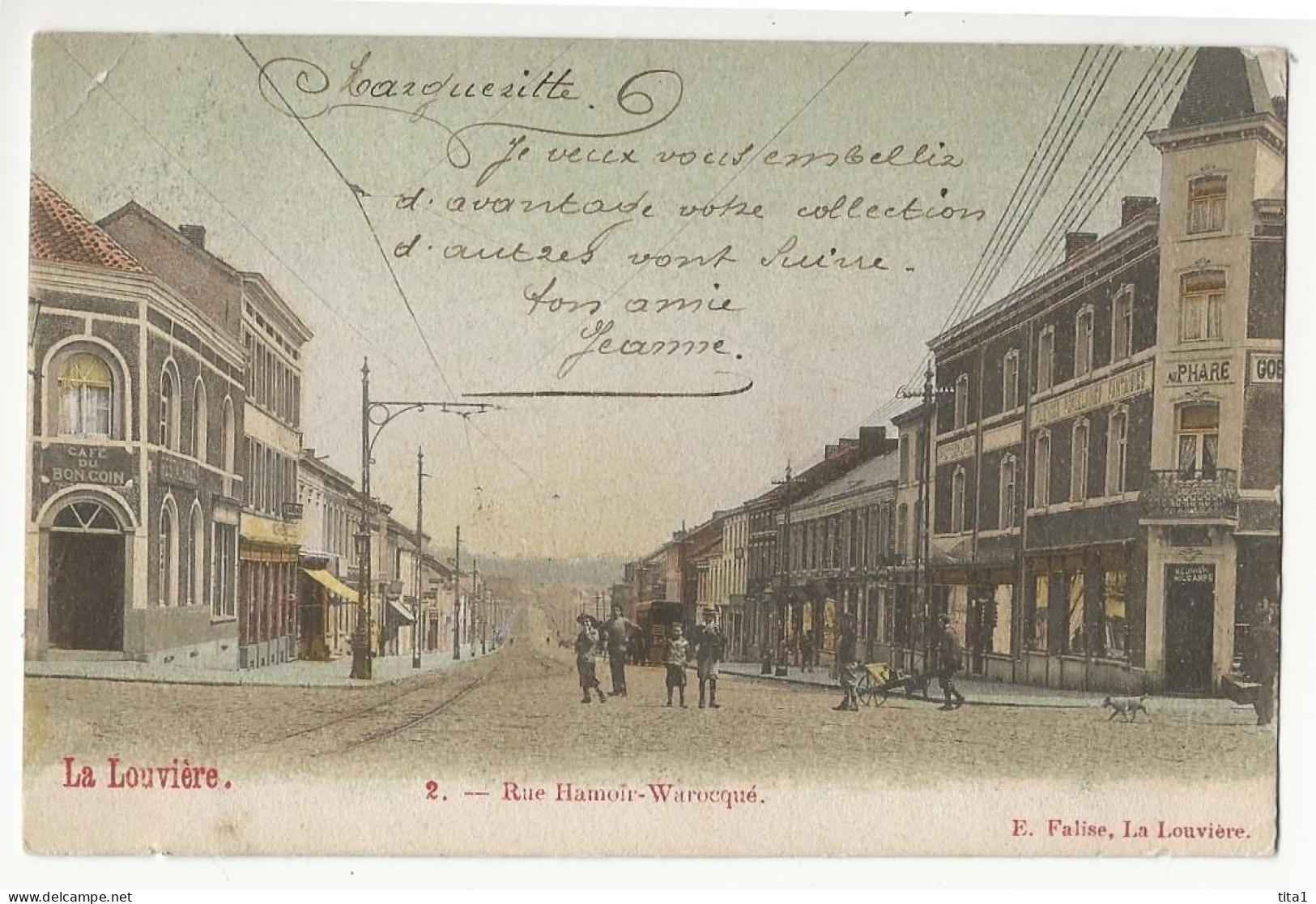 13 - La Louvière - 2 - Rue Hamoir Warocqué - La Louvière