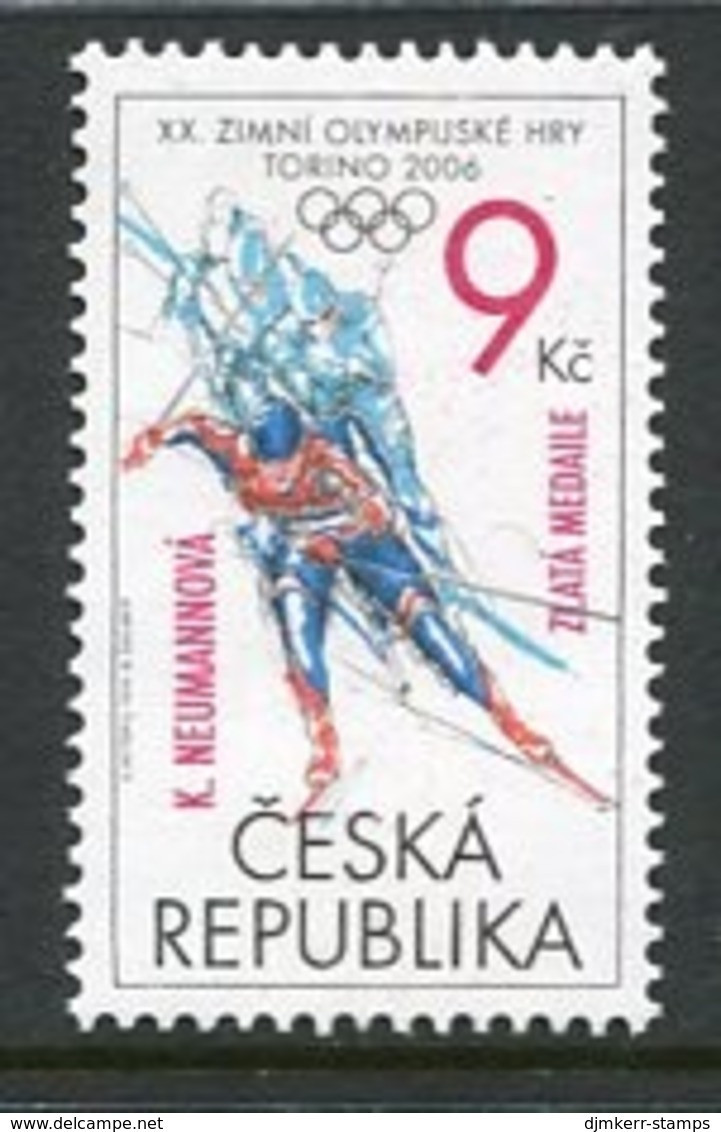 CZECH REPUBLIC 2006 Winter Olympics Medal MNH / **.  Michel 467 - Unused Stamps