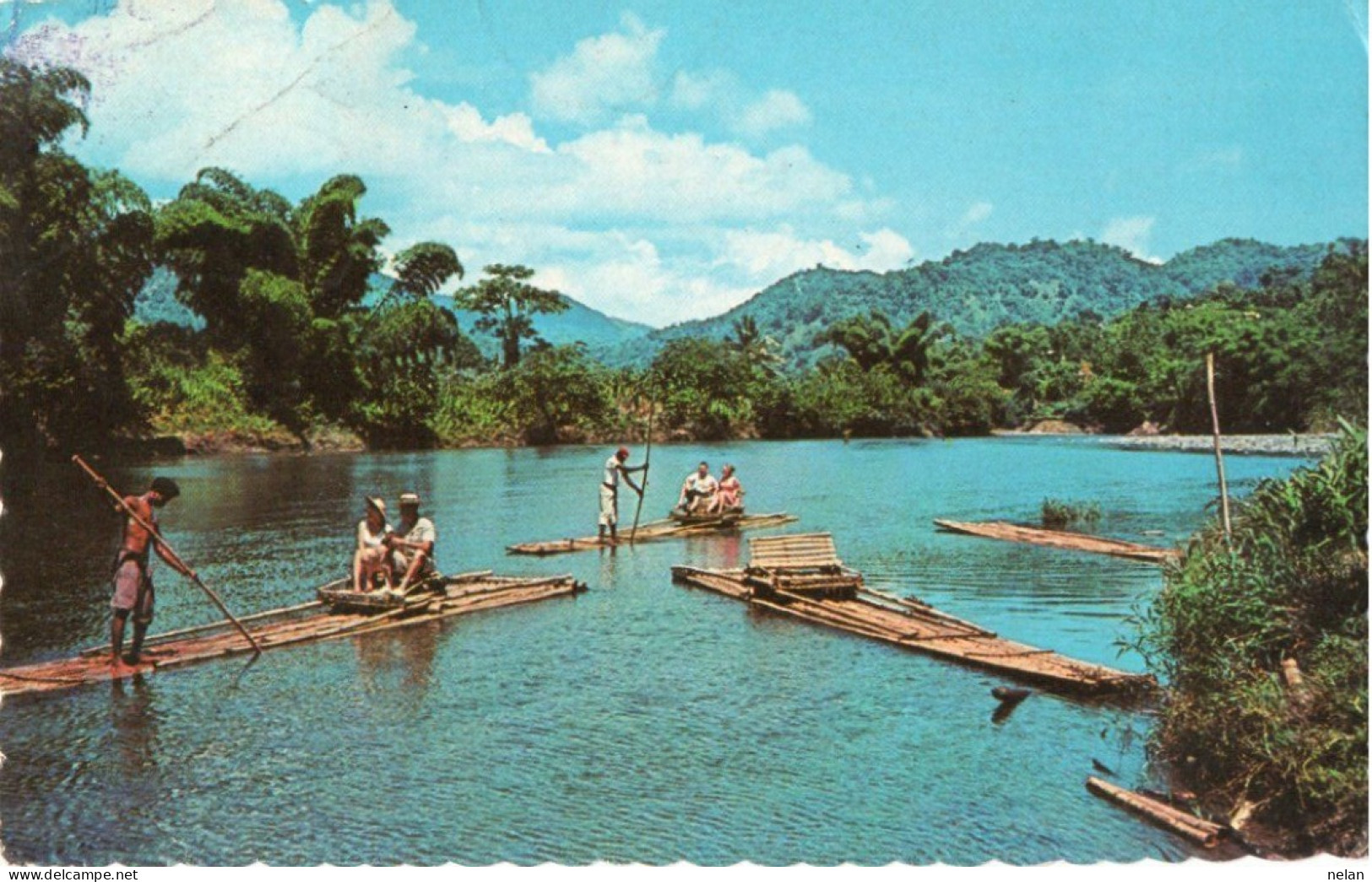 RAFTING PARTY ON THE RIO GRANDE RIVER - JAMAICA - Jamaïque