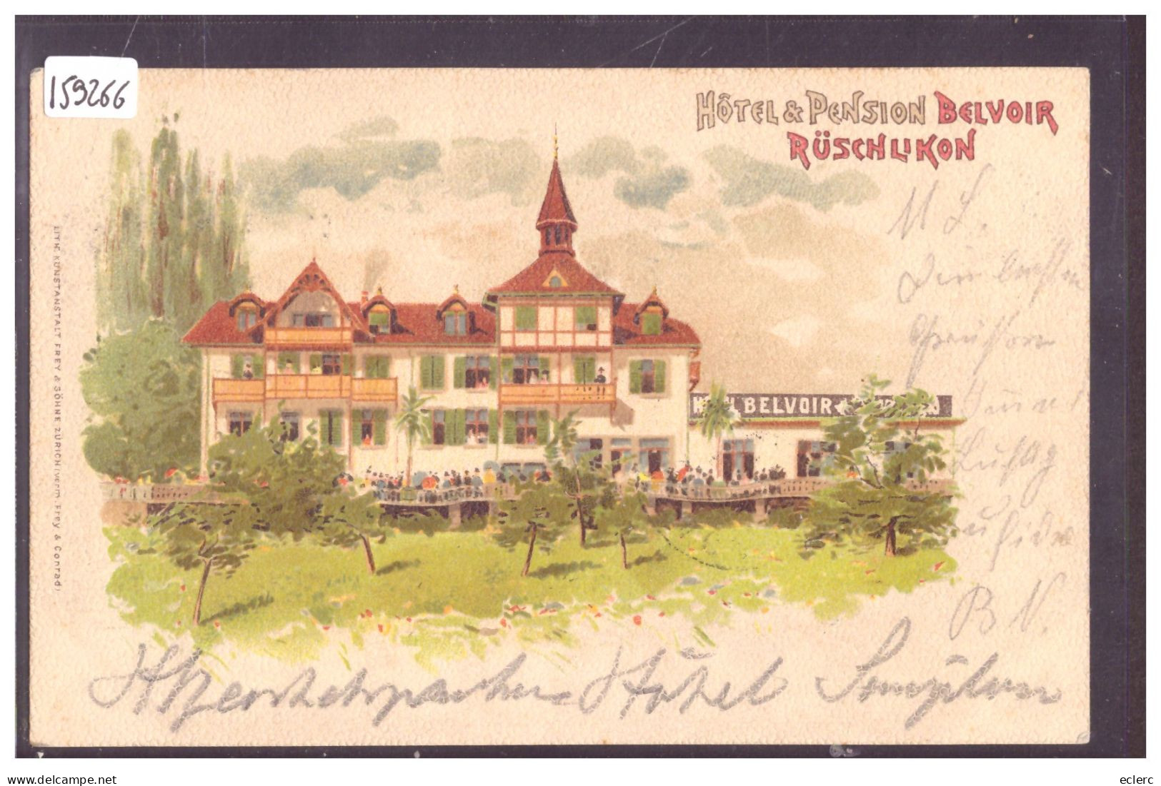 RÜSCHLIKON - HOTEL BELVOIR - TB - Rüschlikon