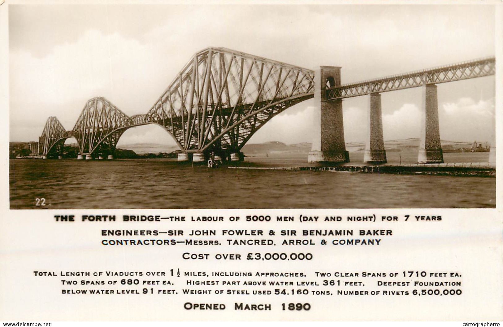 United Kingdom Scotland The Forth Bridge - Fife